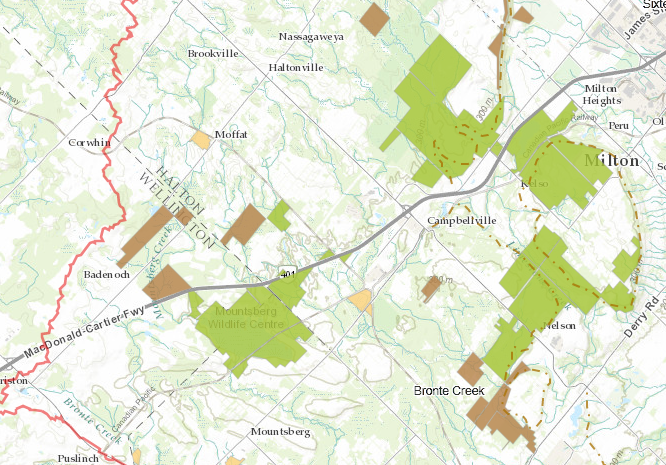 Oakville Zoning Interactive Map Web Maps | Conservation Halton